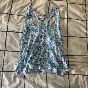 floral tank top
